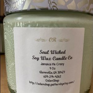 Jamaica Me Crazy Soy Wax Candle